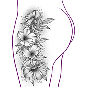 Mi proyecto del curso: Tatuaje botánico con puntillismo. Un projet de Illustration traditionnelle, Conception de tatouage et Illustration botanique de Marcos Pilar Sánchez - 01.12.2024