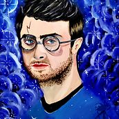 Harry Potter . Fine Arts, Painting, and Oil Painting project by Agustin Mendoza - 12.03.2024