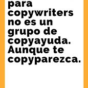 Trabajo Final Promoción del curso Copywriting para copywriters de Putos Modernos. Publicidade, Cop, writing, e Criatividade projeto de saltarie - 03.12.2024