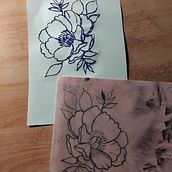 O meu projeto do curso. Tattoo Design project by joanaxunicorn - 12.03.2024