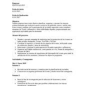  Mi proyecto del curso: Project Management para una comunicación eficaz . Creative Consulting, Design Management, Marketing, Management, and Productivit project by Juan Pablo Mendoza Coronel - 12.03.2024