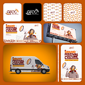 The Great Festival of the Cameroonian Culture (GFCC). Br, ing, Identit, Design, and Graphic Design project by Famylinx - 04.15.2024