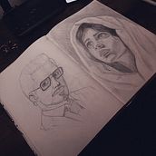 Mi proyecto del curso: Sketchbook de retrato: explora el rostro humano. Un proyecto de Dibujo artístico, Dibujo, Dibujo de Retrato, Sketchbook y Bocetado de Diego Alejandro López Pacheco - 04.12.2024
