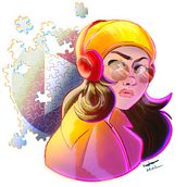 Meu projeto do curso: Retrato de personagens em estilo cartoon com Procreate. Character Design, Digital Drawing, Digital Illustration, and Digital Painting project by fernandibas - 12.02.2024