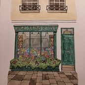 Mi proyecto del curso: Ilustración urbana en acuarela: retrata tu ciudad Ein Projekt aus dem Bereich Architektonische Illustration, Zeichnung, Malerei und Aquarellmalerei von esperanzamacarenaaviles_1 - 05.12.2024