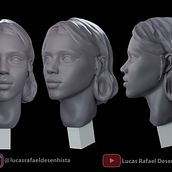 Meu Projeto Para o Curso Introdução a Escultura Figurativa Realista. Un progetto di Artigianato, Belle arti e Scultura di Lucas Rafael Simone - 06.12.2024