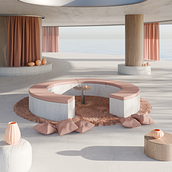 Mi proyecto para ArchViz de interiores: crea diseños 3D surrealistas con Blender. Architecture, Digital Architecture, Interior Architecture, and ArchVIZ project by Ainara - 12.07.2024