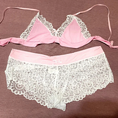 Pink and Cute Lingerie. Fashion Design, DIY, Patternmaking, Dressmaking, and Sewing project by Ahamed Abdul Kareem S - 12.07.2024