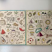 Doodles and hand lettering creativo. Een project van  Belettering van carmen_y_mendez - 08.12.2024