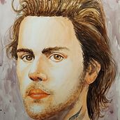 Justin Ein Projekt aus dem Bereich Traditionelle Illustration, Aquarellmalerei und Porträtzeichnung von Mauro Barbieri - 09.12.2024