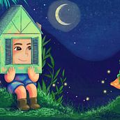Álbum ilustrado. Children's Illustration, Digital Illustration, Drawing, Traditional illustration, and Picturebook project by Brenda Di Tocco - 12.09.2024
