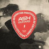 ASH Guitars — Rebrand. Graphic Design, Br, ing, Identit, Logo Design, Design, Digital Design, and Web Design project by Amparo Zeballos - 12.09.2024