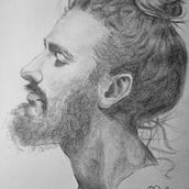 SENSACIÓN DE PAZ. Fine Arts, Drawing, Pencil Drawing, Traditional illustration, Portrait Drawing, Realistic Drawing, Artistic Drawing, Sketching, and Figure Drawing project by oligardom3 - 12.09.2024
