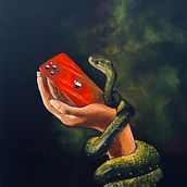 Temptation . Een project van  Beeldende kunst, Craft,  Acr, lschilderij y  Concept art van Cheryl Randall - 09.12.2024