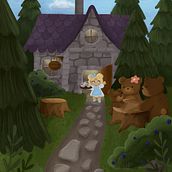 My project for course: Children’s Illustration with Procreate: Paint Magical Scenes. Children's Illustration, Digital Illustration, Digital Painting, and Picturebook project by Kate Aggas - 12.07.2024