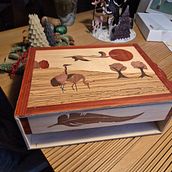 Marquetry box. Arts, Crafts, Woodworking, Accessor, Design, Interior Design, and DIY project by wildermuth - 12.10.2024