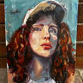 Torsten's oil portrait class. Artes plásticas, Ilustração tradicional, Pintura a óleo, e Pintura projeto de kasia108 - 10.12.2024