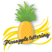 Pineapple Lettering. Un projet de Lettering numérique , et Lettering de Salomé Piña Lara - 11.12.2024