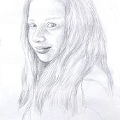 Portrait of a Young Girl, silverpoint on prepared paper, 7 1/2" x 9 1/2", Cynthia Willett, 2024 Ein Projekt aus dem Bereich Zeichnung, Bildende Künste, Porträtzeichnung und Realistische Zeichnung von Cynthia Willett - 11.12.2024