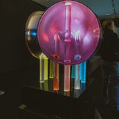 Visitando la obra de Gyula Kosice Intergaláctico . Fotografi proyek oleh Luz Fondeville - 07.06.2024