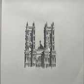 Westminster Abbey - My project for this course Ein Projekt aus dem Bereich Architektonische Illustration, Artistische Zeichnung, Zeichnung und Bleistiftzeichnung von saranyac_28 - 12.12.2024