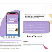 Back To. Digital Design, Mobile Design, Web Design, and UX / UI project by Lina C. Politte - 12.12.2024