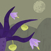 The Maned Wolf and the Wolf's Fruit (Lobo Guará e a Lobeira). Collage, Design, Digital Design, Traditional illustration, Digital Illustration, Children's Illustration, and Picturebook project by Juliana Pulier - 12.12.2024