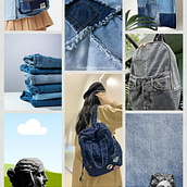 Mi proyecto del curso: Moda upcycling: Crea una mochila con prendas de segunda mano. Un projet de St, lisme, Confection de patrons et vêtements, Couture, Upc, cling , et DIY de Andrea Alfonso - 12.12.2024
