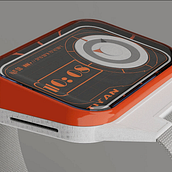 retrograde: retro-futuristic smart watch. Industrial Design, and Product Design project by chakradhar200307 - 12.13.2024