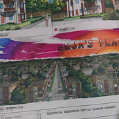 Residential Subdivision (BP220 Economic Housing) College Project, 2018. Traditional illustration project by Tom Matthew Macasojot - 12.14.2024