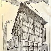 Mi proyecto del Curso.. Architectural Illustration, Drawing, Traditional illustration, Ink Illustration, and Sketching project by Saúl Díaz Godínez - 12.16.2024