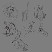 First day of drawing practice. Character Design, Children's Illustration, Drawing, and Pencil Drawing project by Kashif Qasim - 12.16.2024