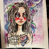 My heart hides within its cave. Creativit, Drawing, Pencil Drawing, Traditional illustration, and Painting project by Stevie Serna - 12.16.2024