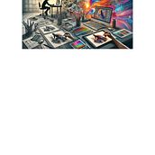 Diseño Creativo de Ilustraciones Digitales. Artificial Intelligence, and AI Content Creation project by Gilsom Gonzalo Picuña Loyola - 12.17.2024