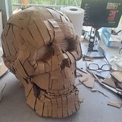 Skull. Arts, Crafts, Character Design, Fine Arts, and Sculpture project by seejaytee63 - 12.17.2024