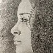Side profile. Artistic Drawing, Drawing, Portrait Drawing, Sketchbook, and Sketching project by cklock504 - 12.17.2024