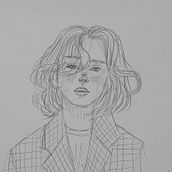 My sketch. Artistic Drawing, Drawing, Portrait Drawing, Sketchbook, and Sketching project by Sofía Alejandra Pérez Duarte - 12.18.2024