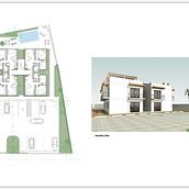 Proyecto Edificio Residencial. 3D, Architecture, Digital Architecture, Interior Architecture, 3D Modeling, ArchVIZ, and 3D Animation project by David Ramírez Becerra - 12.18.2024