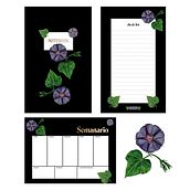 Ipomea purpurea. Fine Arts, Drawing, Traditional illustration, Painting, Watercolor Painting, and Botanical Illustration project by iiiziii - 12.18.2024