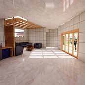 Interior de Sala de espera. Un proyecto de Arquitectura y Arquitectura interior de katherinequijivix - 18.12.2024