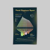 word happinnes. Information Design, Editorial Design, Interactive Design & Infographics project by David Aguilar - 12.20.2024