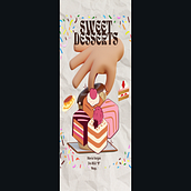 Sweet Desserts. Un projet de Développement web, Webdesign, E-commerce, Marketing digital , et Business de María Vargas - 20.12.2024