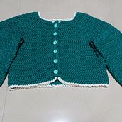 Suéter a crochet Ein Projekt aus dem Bereich Crochet, Modedesign, DIY, Weben und Textildesign von jarbgarev - 20.12.2024