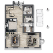my last assignment Ein Projekt aus dem Bereich Architektonische Illustration, Architektur und Digitale Architektur von Даніела Іщенко - 20.12.2024