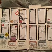 My year in two pages. Un proyecto de Escritura creativa, Sketchbook, Narrativa y Mindfulness de Helena Arroyo - 21.12.2024