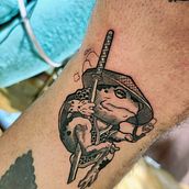 Me hice un tattoo tuyo 🤣. Un progetto di Design di tatuaggi di galvarezmm - 21.12.2024