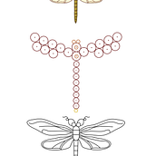 Dragonfly bag. Bordado, Design de moda, Pintura, DIY, Upc, cling, e Design têxtil projeto de Zozo Thomas - 21.12.2024