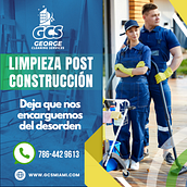 Post Redes Sociales George Cleaning Services. Un proyecto de Diseño gráfico, Redes Sociales y Marketing Digital de José Quintanilla - 21.12.2024