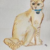 Proyecto final. Traditional illustration, Watercolor Painting, Fine Arts, and Naturalistic Illustration project by Alondra Melissa Acosta Caldera - 12.22.2024