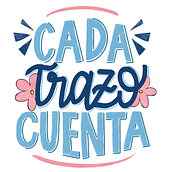 Cada trazo cuena. Calligraph, Digital Lettering & Instagram project by Milvia De Estrada - 12.22.2024